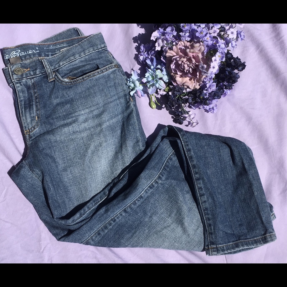 Eddie Bauer Boyfriend Jeans Slim Leg